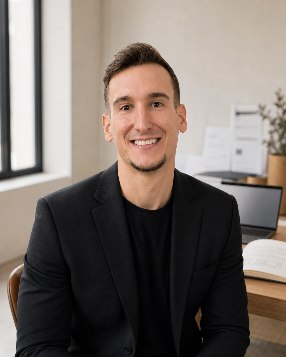 Portrait photo of Sebastian Tamayo, author of The Art of User Experience in the Age of AI
